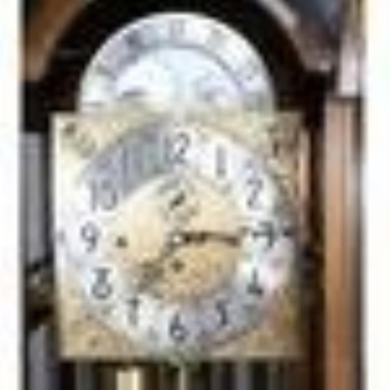 Herschede Walnut Tall Case Clock