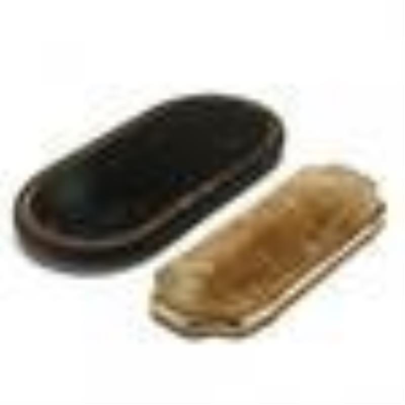 French Ormolu and Alabaster Mantle Clock in Glass Dome