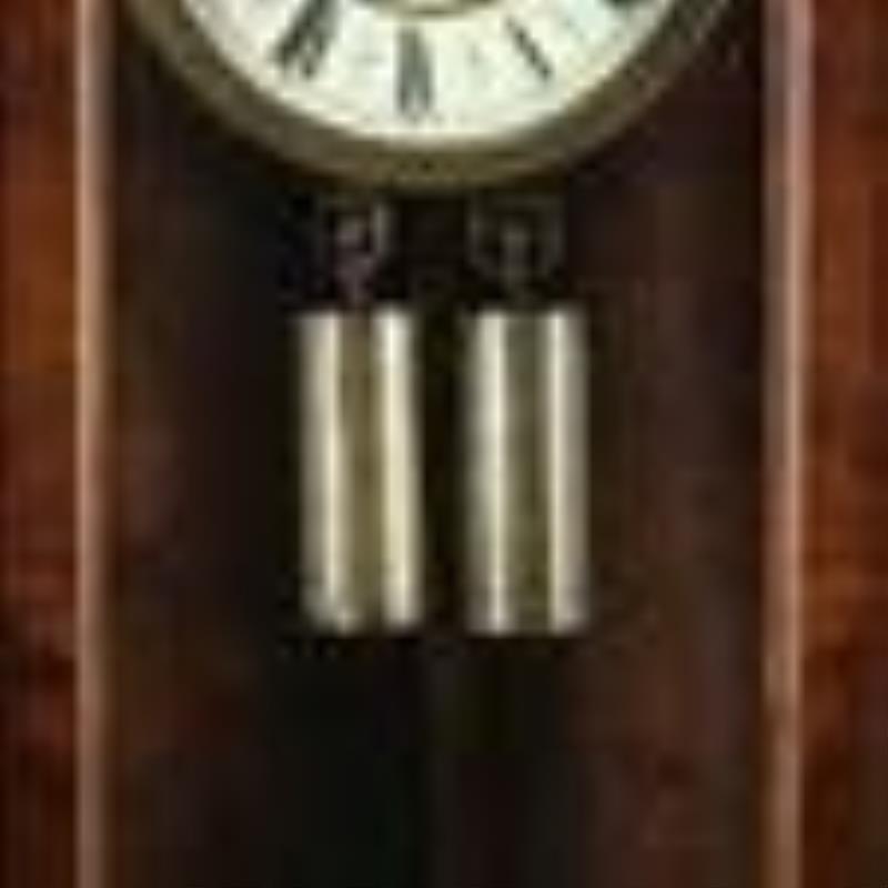 Gustav Becker, Antique Viennese Walnut Regulator Wall Clock