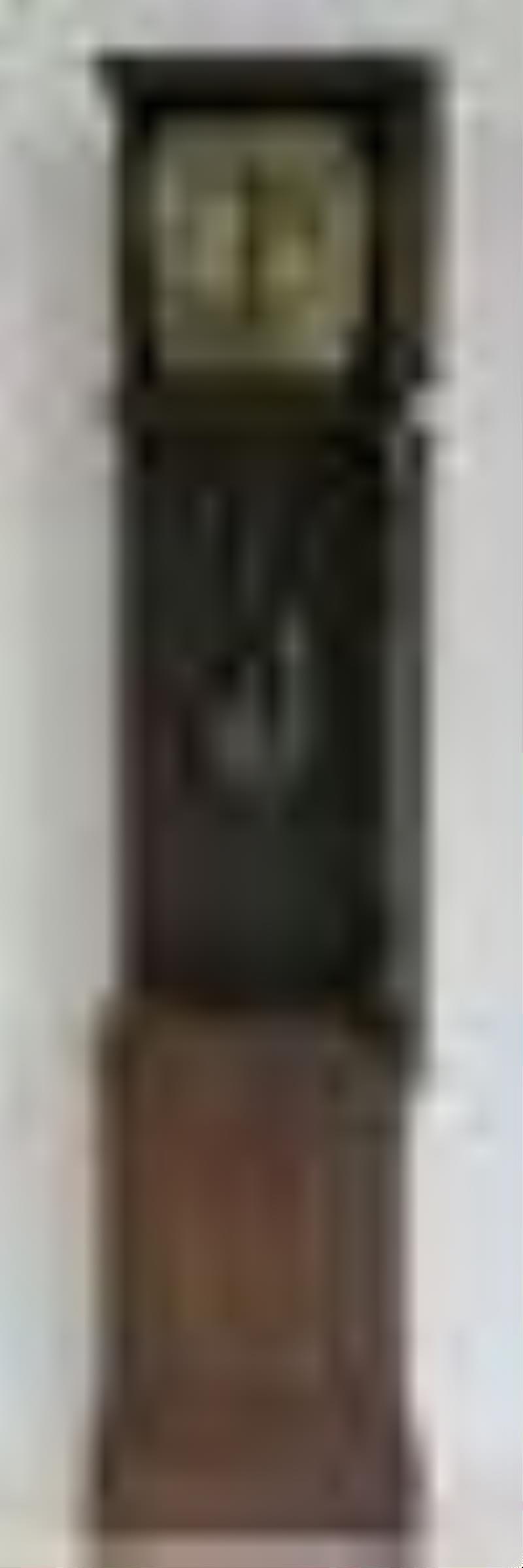 Arts & Crafts Style Continental Grandfather Clock