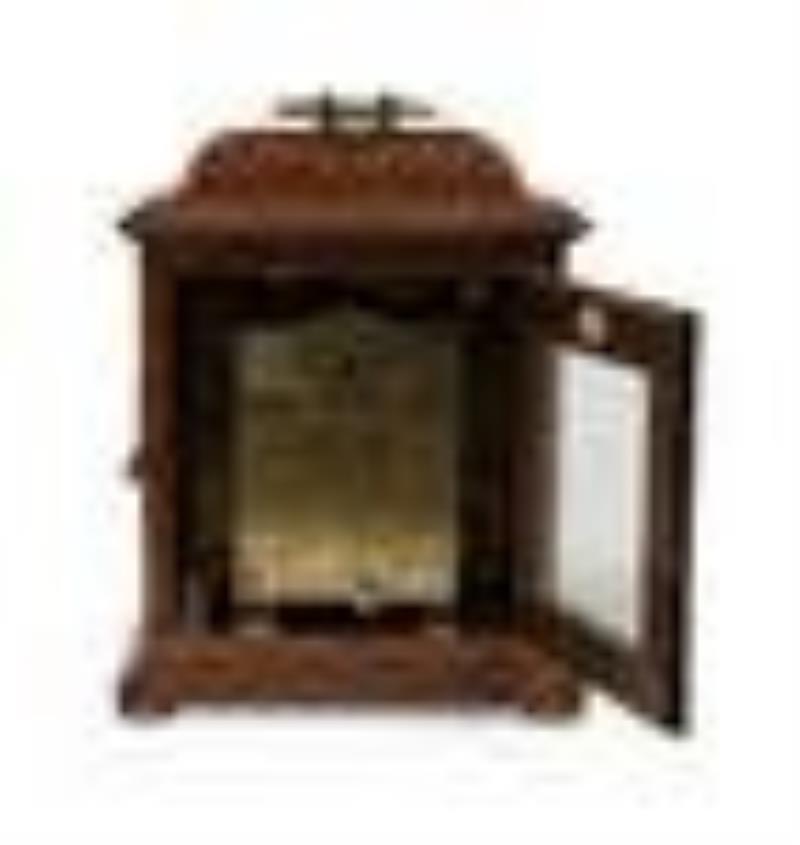 Georgian Marquetry Bracket Clock