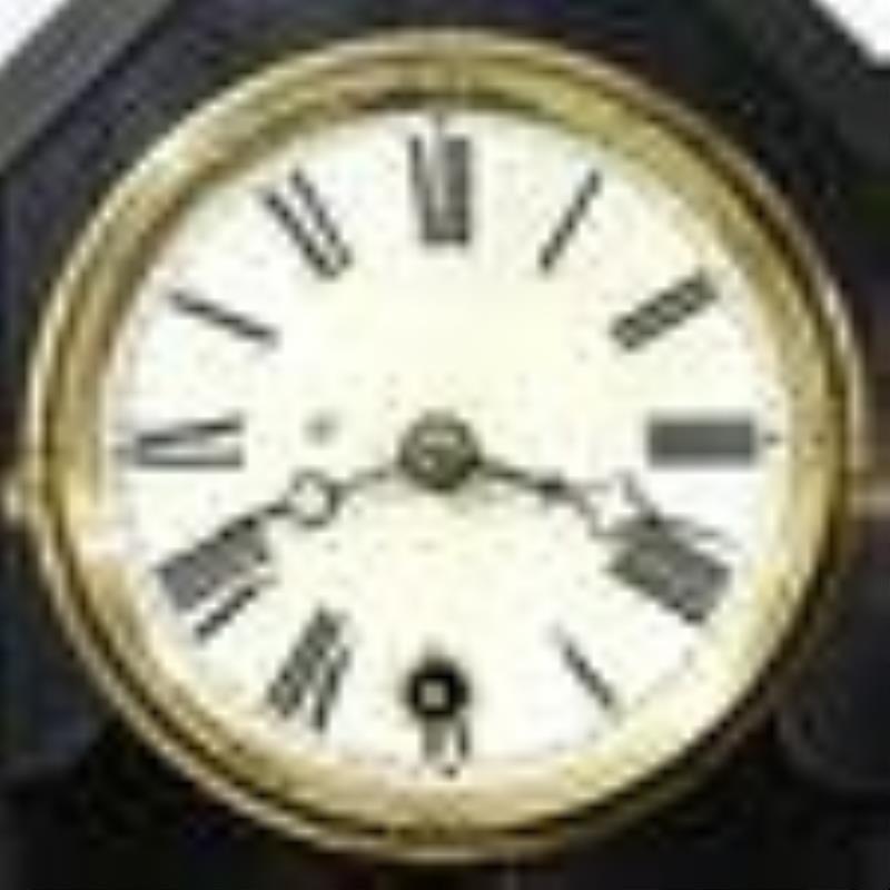 P Haas Carved Wall Clock
