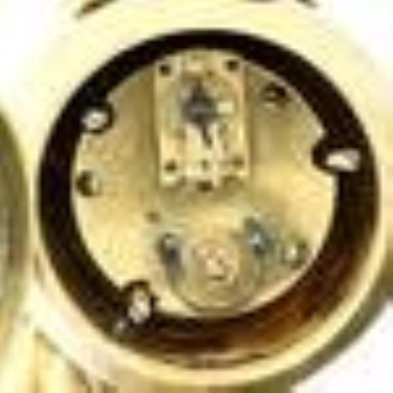French 3 Pc Clock Set