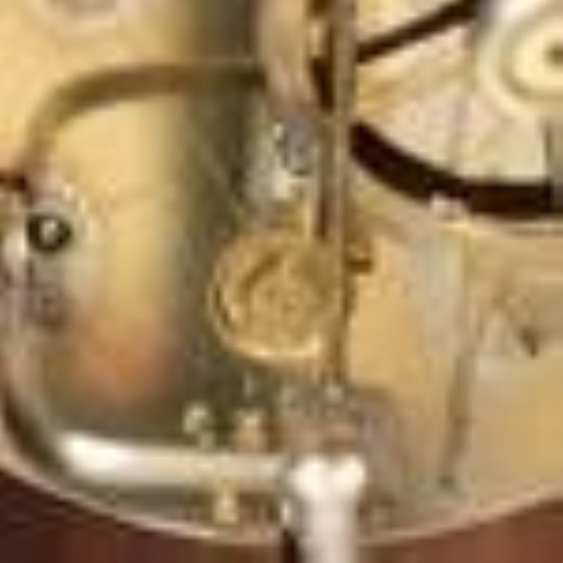 Japy Freres Carved Mantel Clock