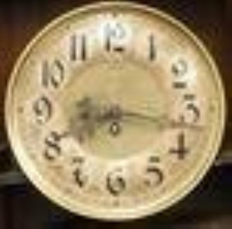 Sylvester Year Running German Wall Clock