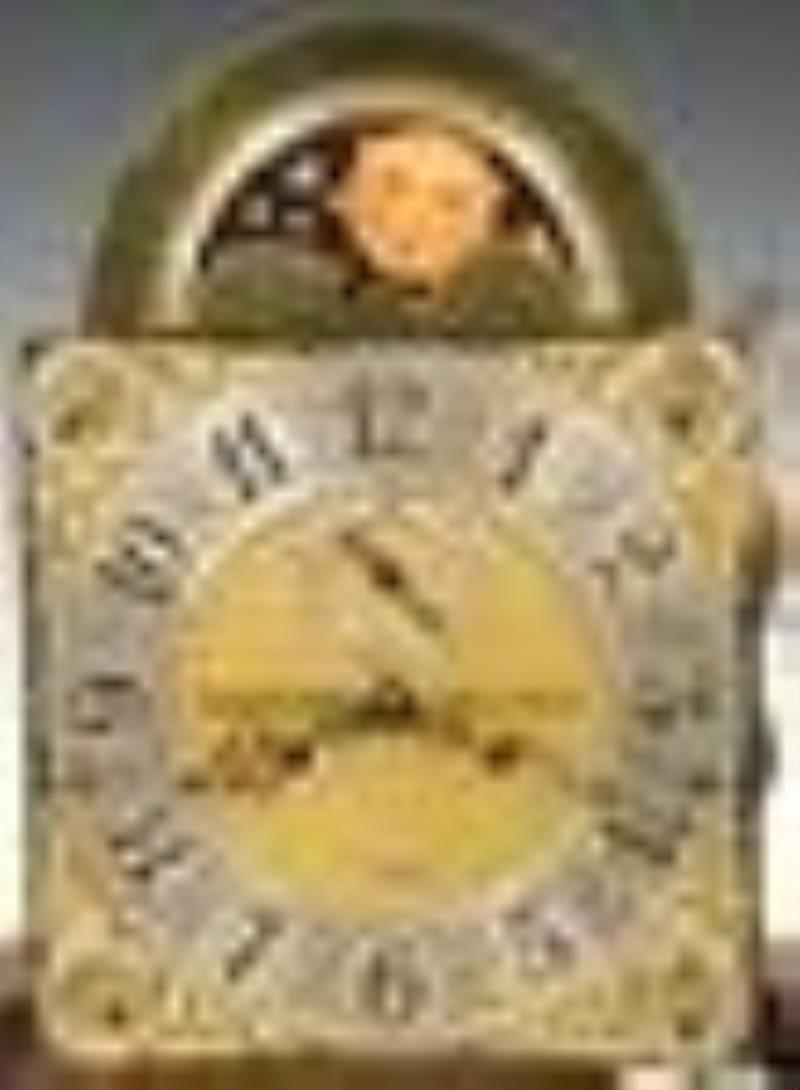 4-Train/15 Bell Gothic Revival Period Hall Clock