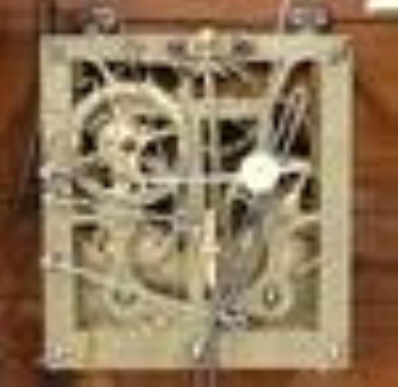 German Automaton Shelf Clock