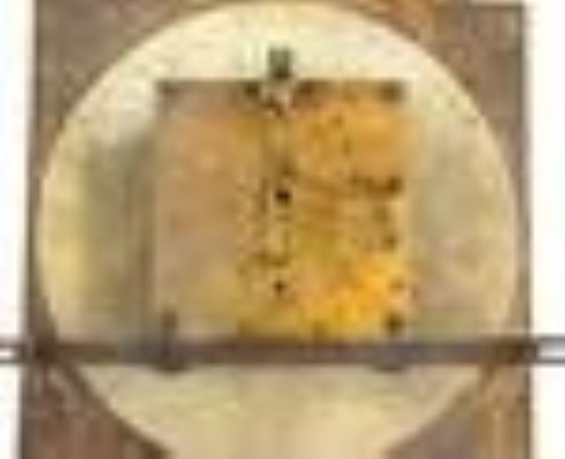 Gustav Becker Open Well Wall Clock