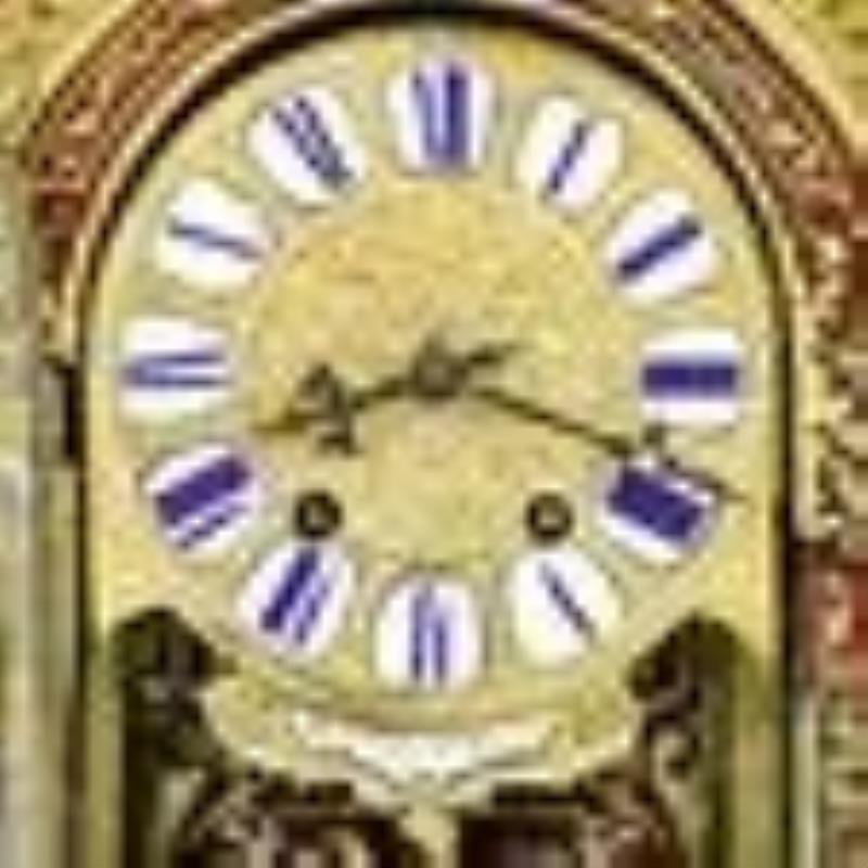 Japy Freres French Boulle Clock