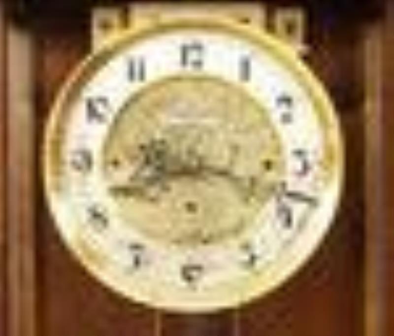 Janos Brauswetter 3 Weight Wall Clock