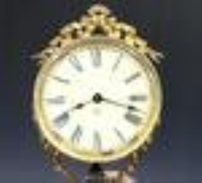 Ansonia Huntress Swinging Arm Figural Clock