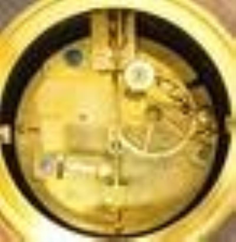 S Marti Carved Gallery Clock