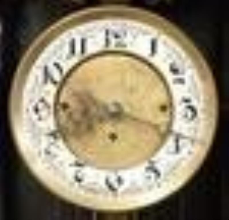 Unusual Gustav Becker 3 Wt Wall Clock