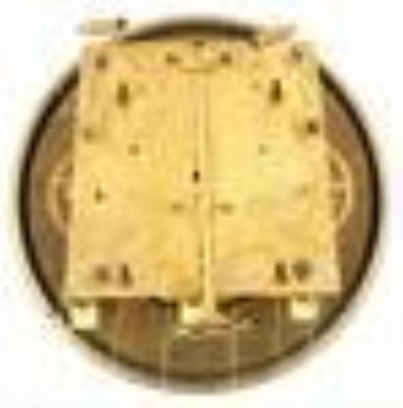 Unusual Gustav Becker 3 Wt Wall Clock