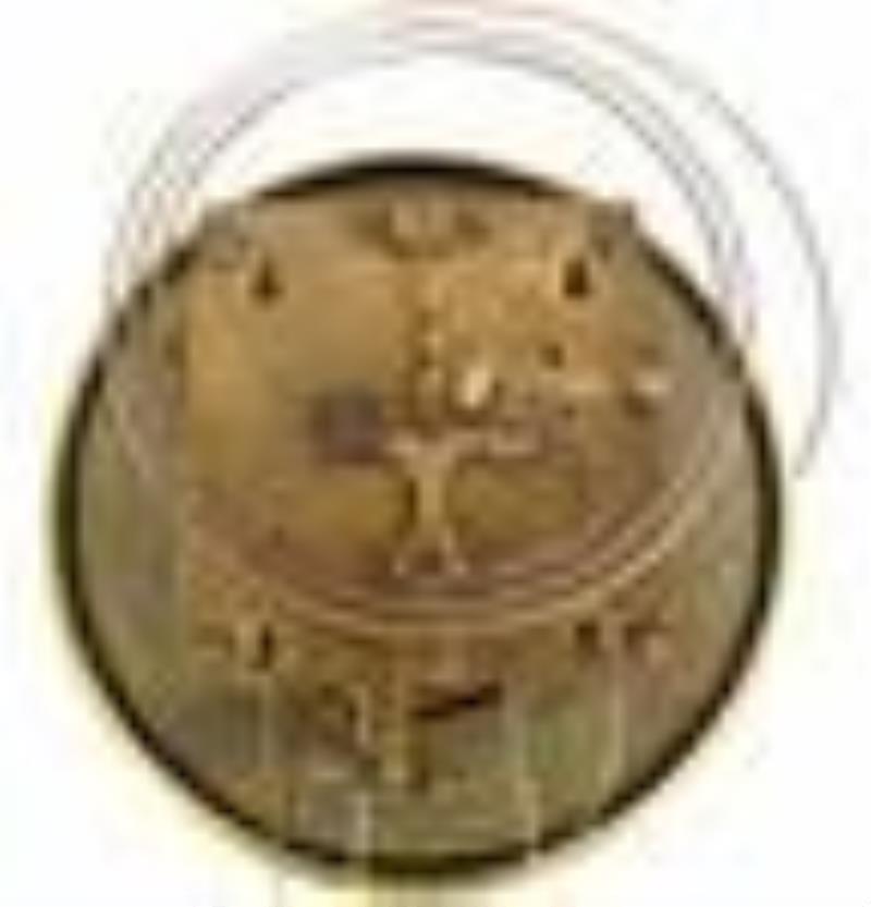 Gustav Becker 2 Weight Wall Clock