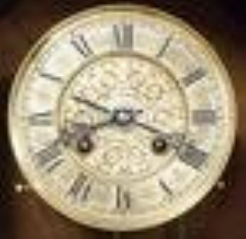 T Haller Open Well Wall Clock