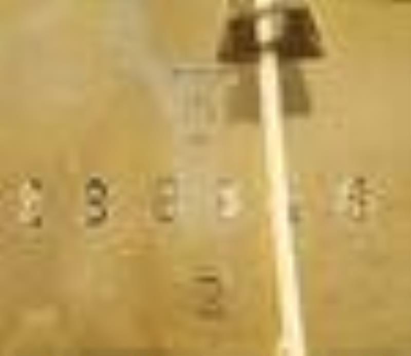 T Haller Open Well Wall Clock