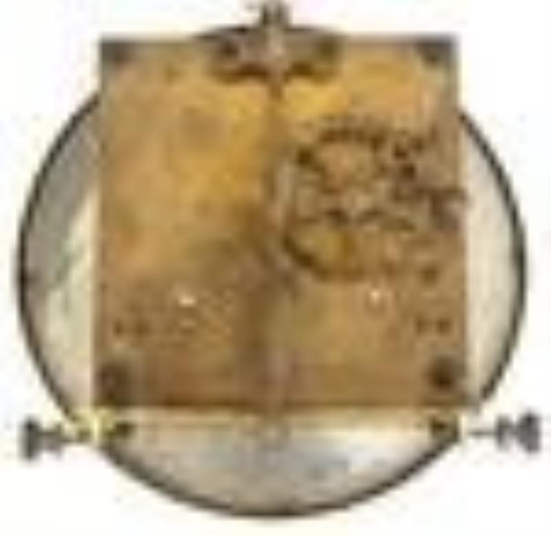 German Open Well Wall Clock