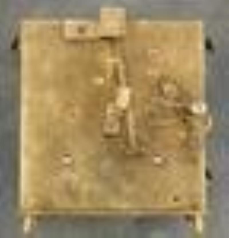 C Werner Open Well Wall Clock