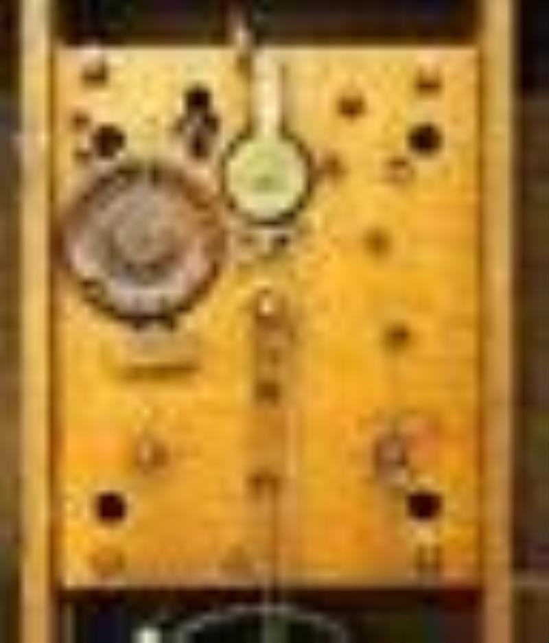 E Terry Double Decker Shelf Clock