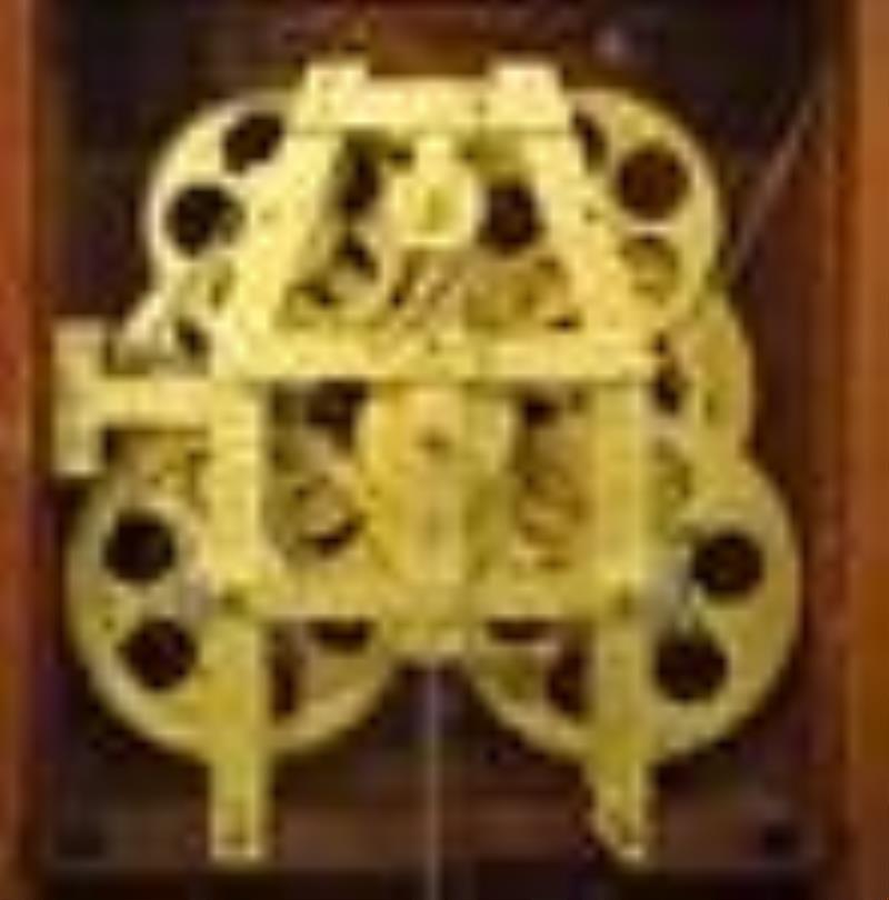 C & L C Ives Triple Decker Shelf Clock