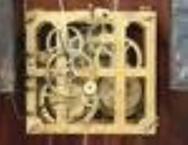 German Automaton Wall Clock