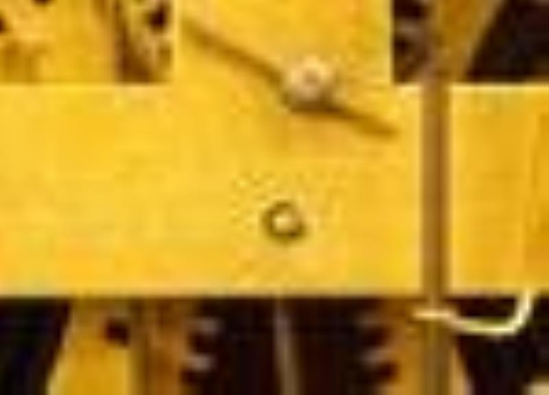 N Pomeroy Octagon Shelf Clock
