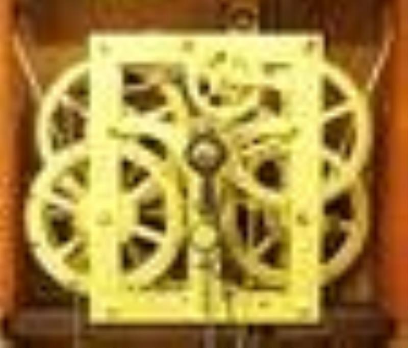 Silas Hoadley Ogee Shelf Clock