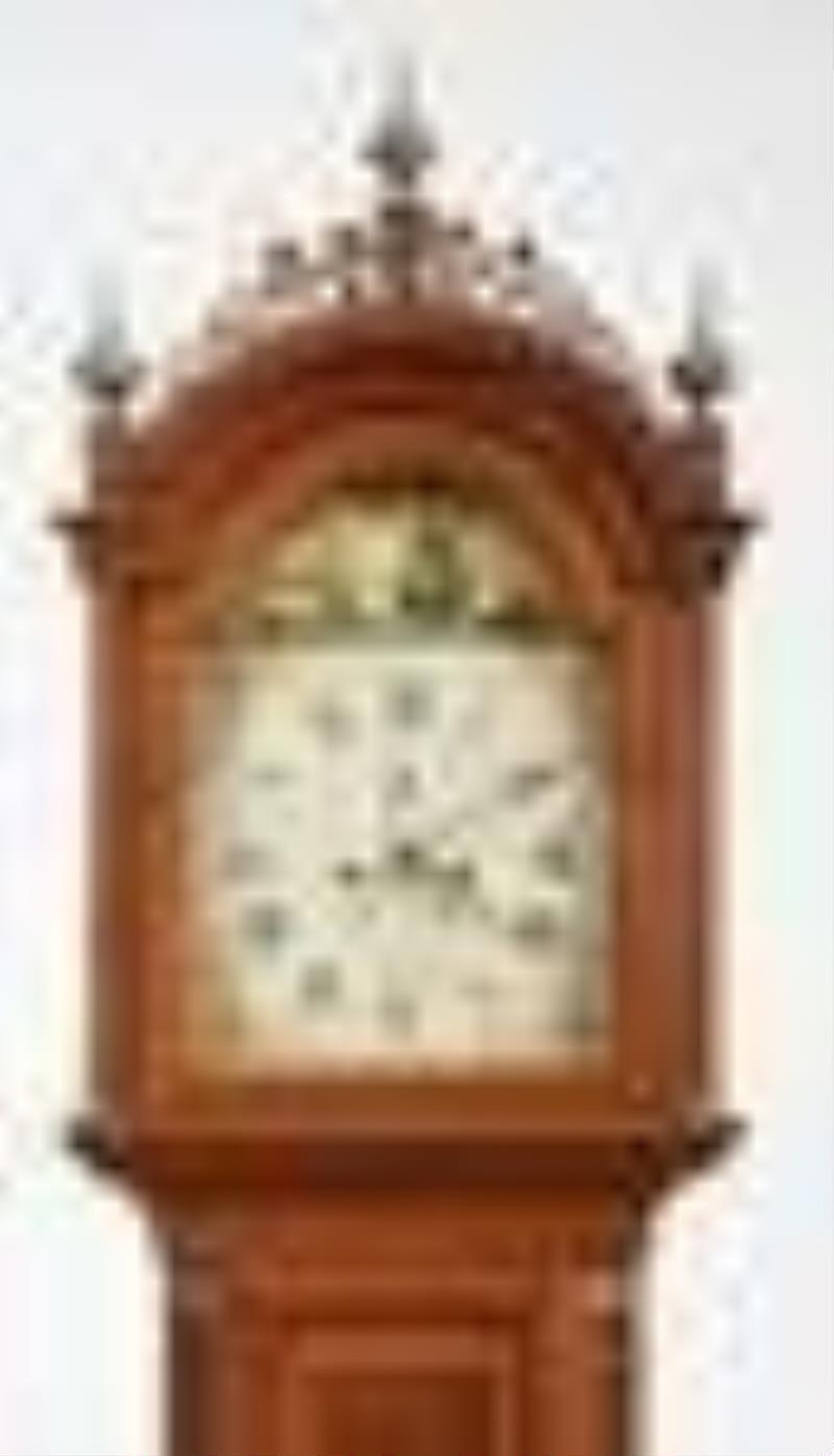 Fine New England Federal Tall Case Clock