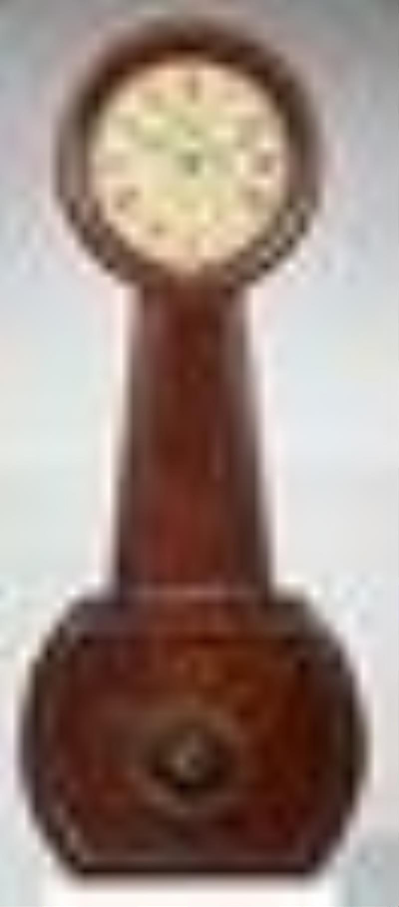 Rare Simon Willard Large Scale Mahogany Banjo