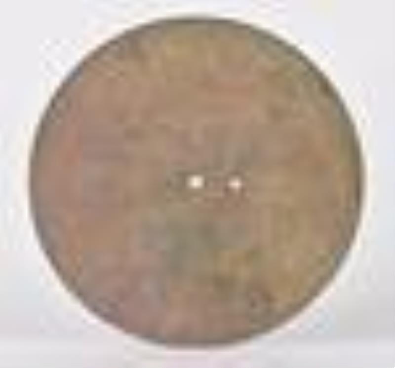 Silvered dial for Waltham Clock Co. Regulator