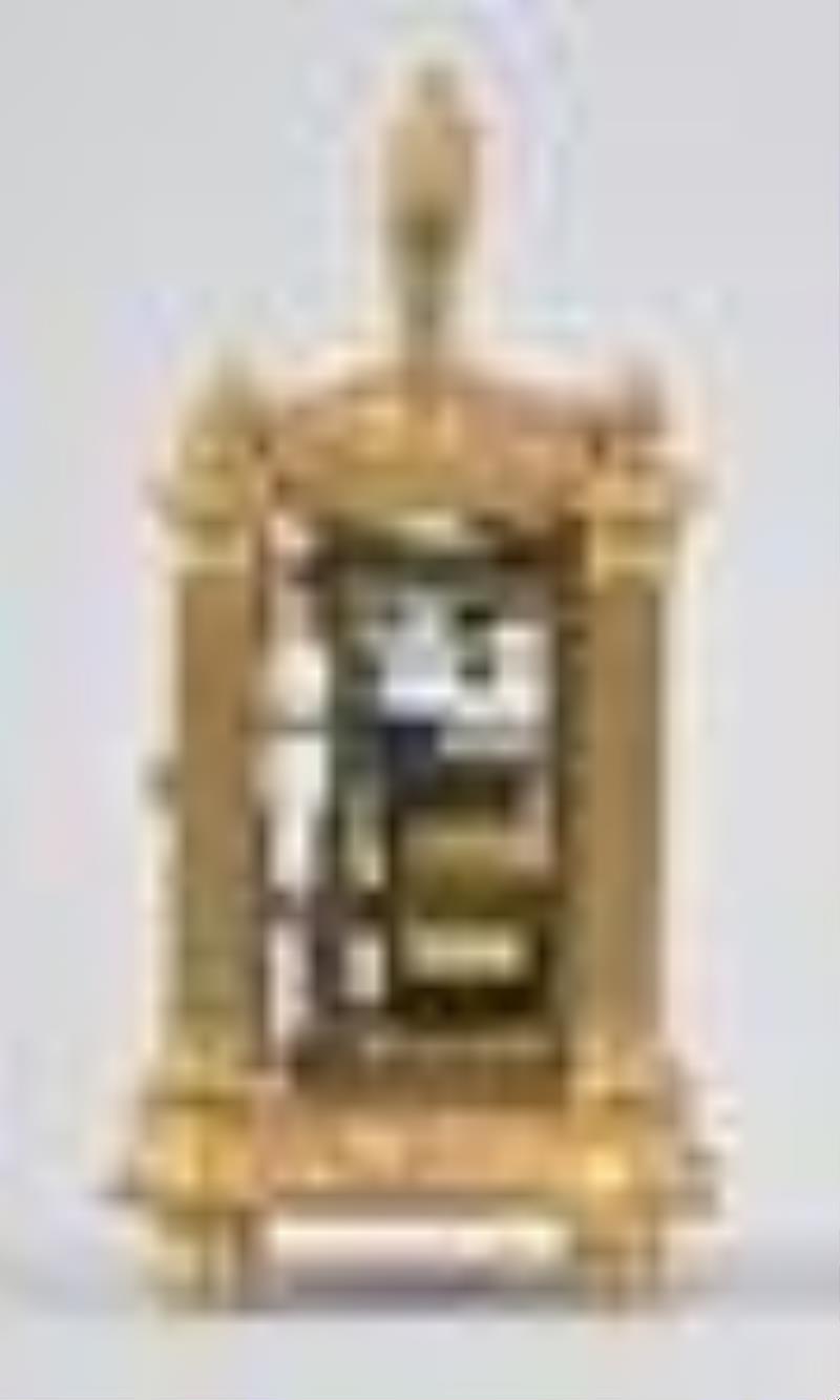 A good early 20th century French Mignonette #2 carriage clock