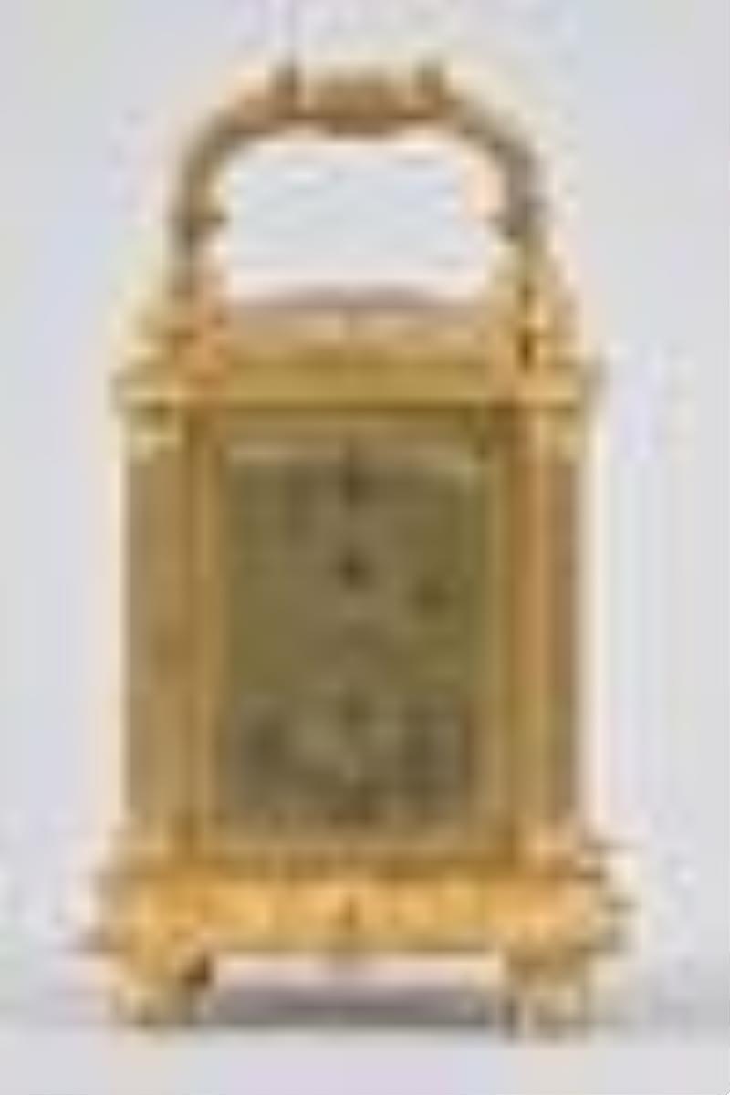 A good early 20th century French Mignonette #2 carriage clock