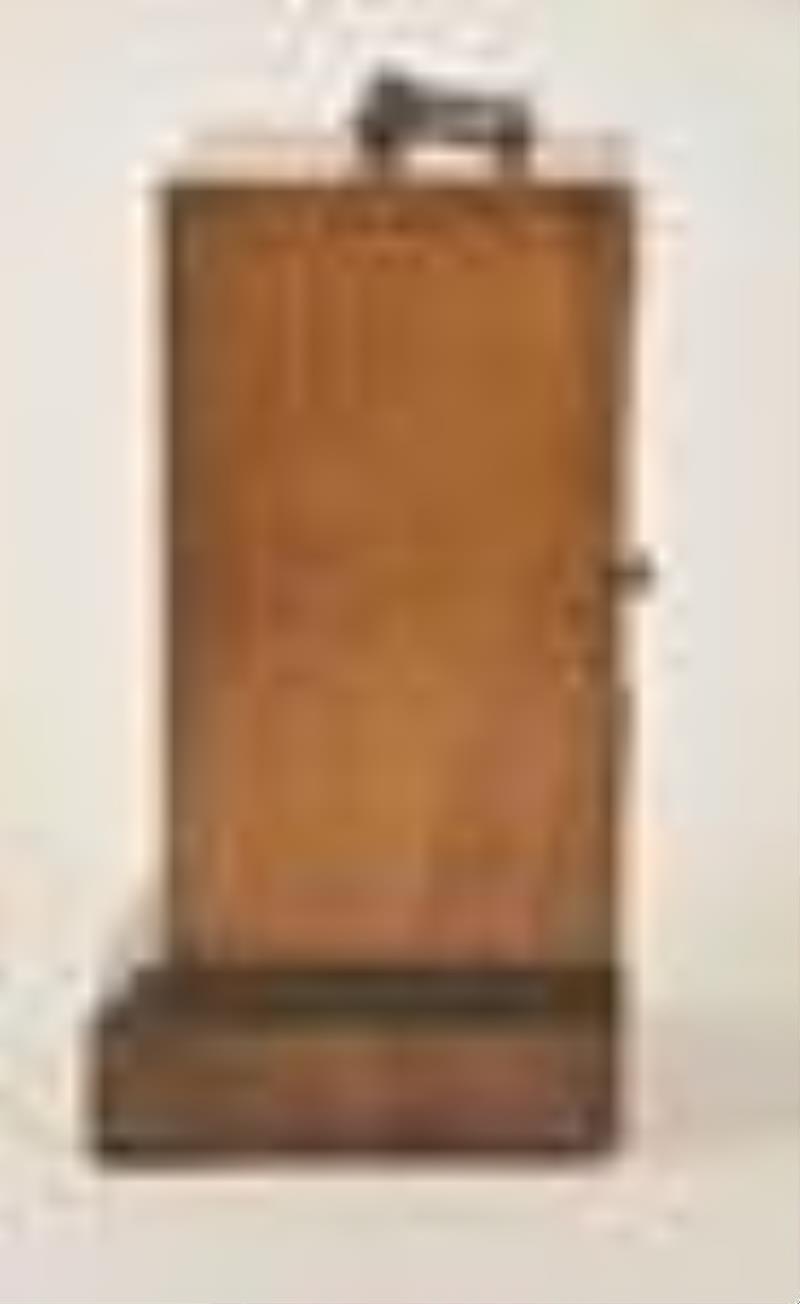 A late 19th century wooden case carriage clock by Pierret