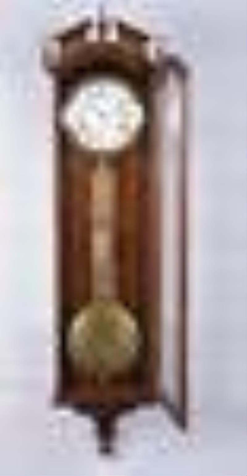 Hanging jeweler’s regulator wall clock
