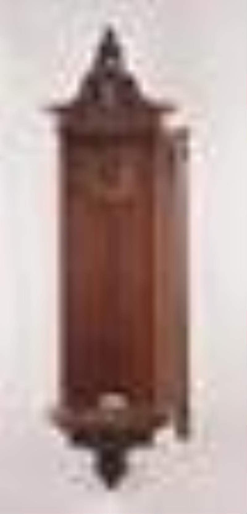 Grande Sonnerie Vienna Regulator Hanging Clock in Baroque Style Case
