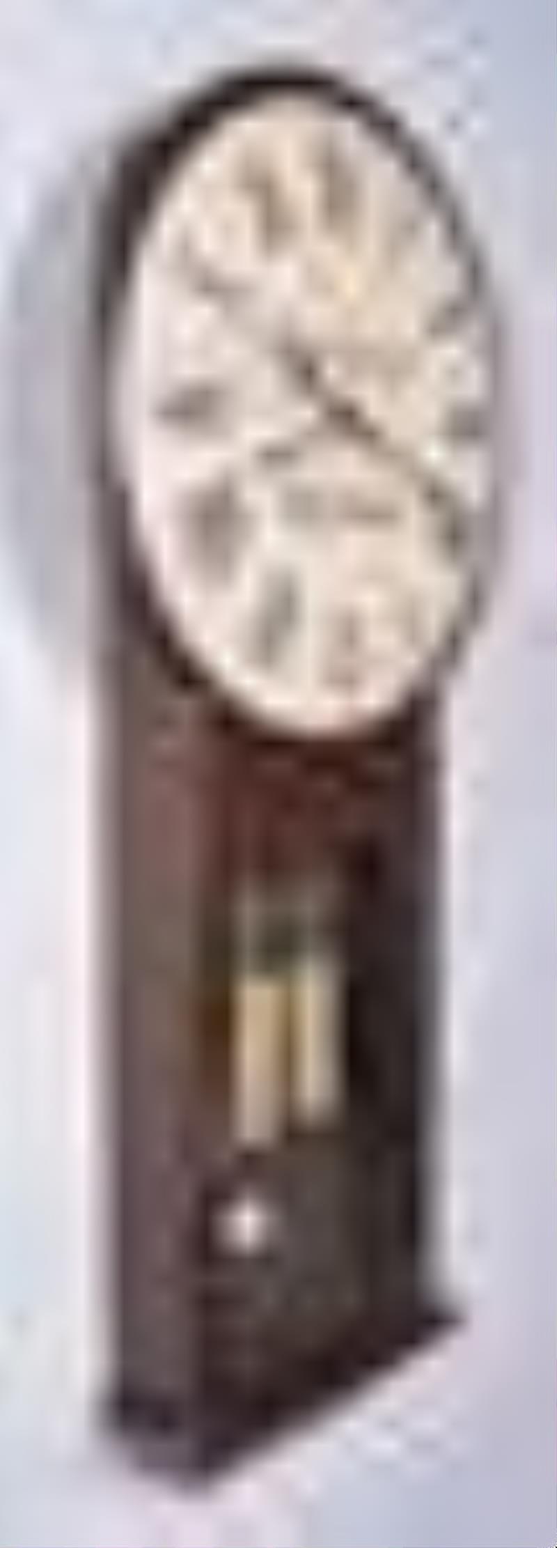 Large dial English tavern clock