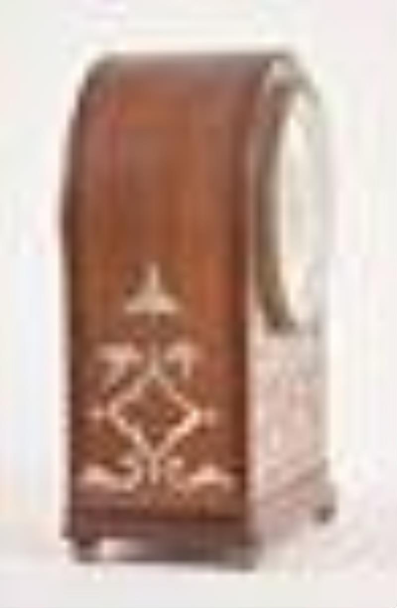 An early 20th century mantel clock signed Berry & Whitmore Co. Washington DC