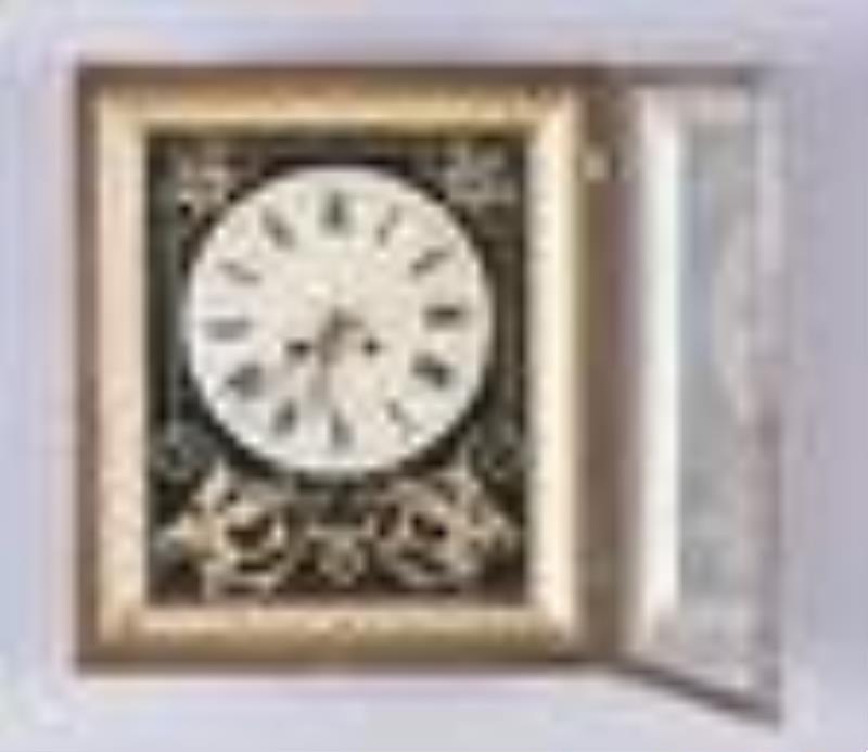 French picture frame clock
