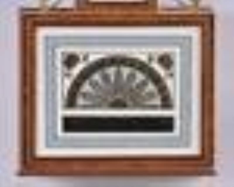 Simon Willard patent timepiece or banjo wall clock