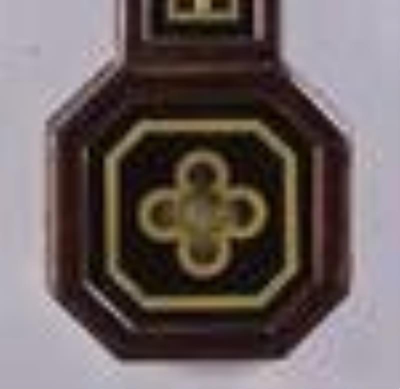 George D. Hatch octagon bottom wall clock