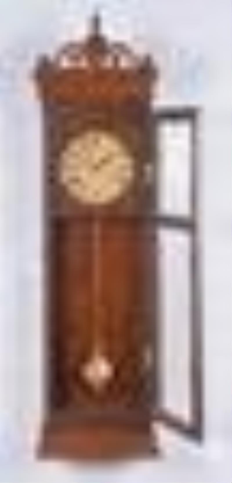 Unknown, bench made wall clock