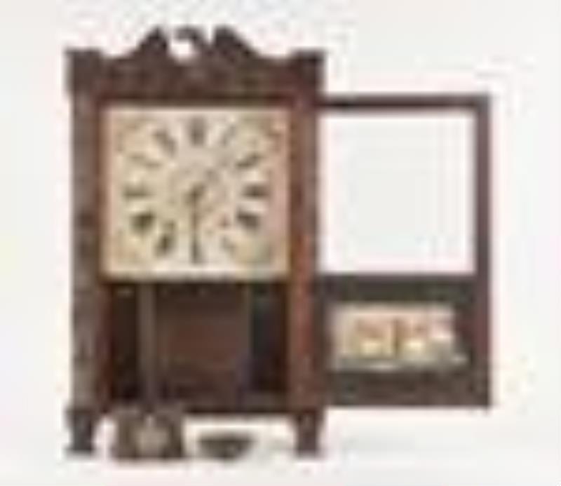 Gardner Curtiss for George D. Wadhams shelf clock