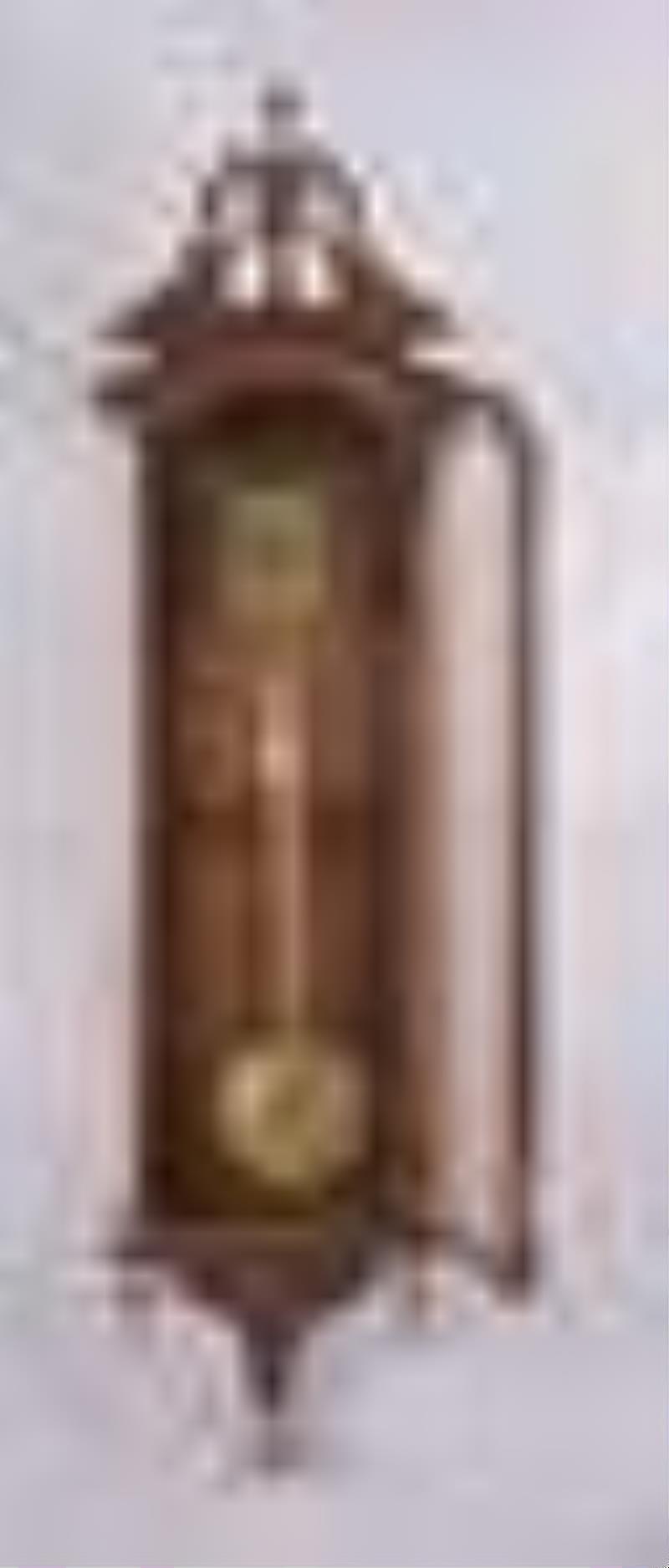 George Jones Vienna style regulator wall clock