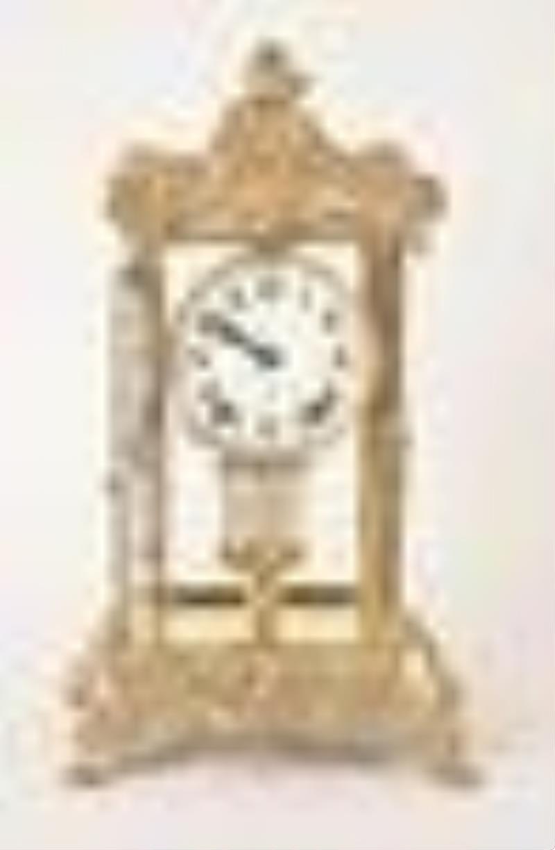 Ansonia clock Co Zenith crystal regulator