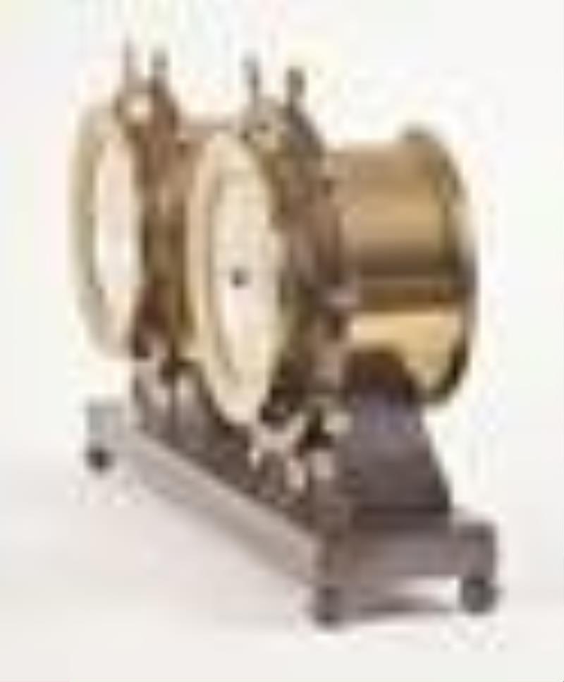 Chelsea Claremont Desk Clock with Barometer