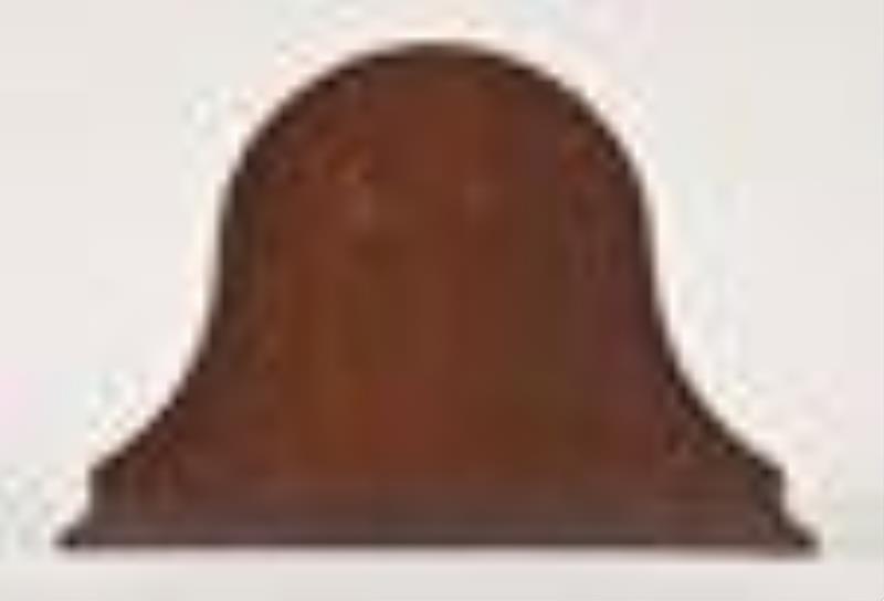 Chelsea Marine ships clock mounted on mahogany stand