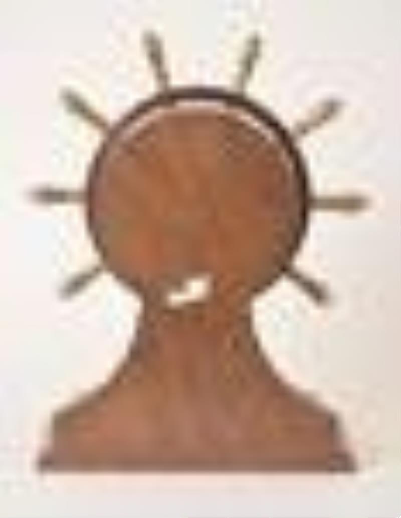 Chelsea Clock Co. Yacht Wheel ship’s bell clock