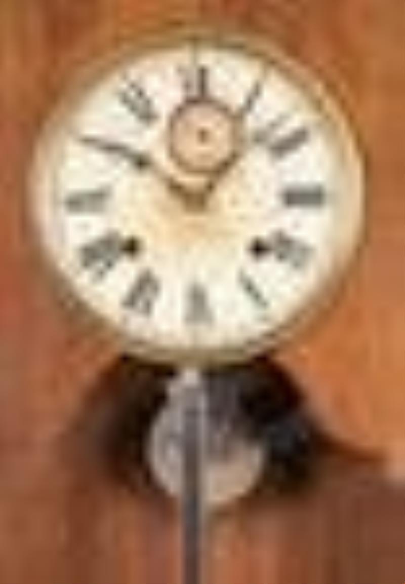 Gilbert Clock Co. Regulator No. 11 wall clock