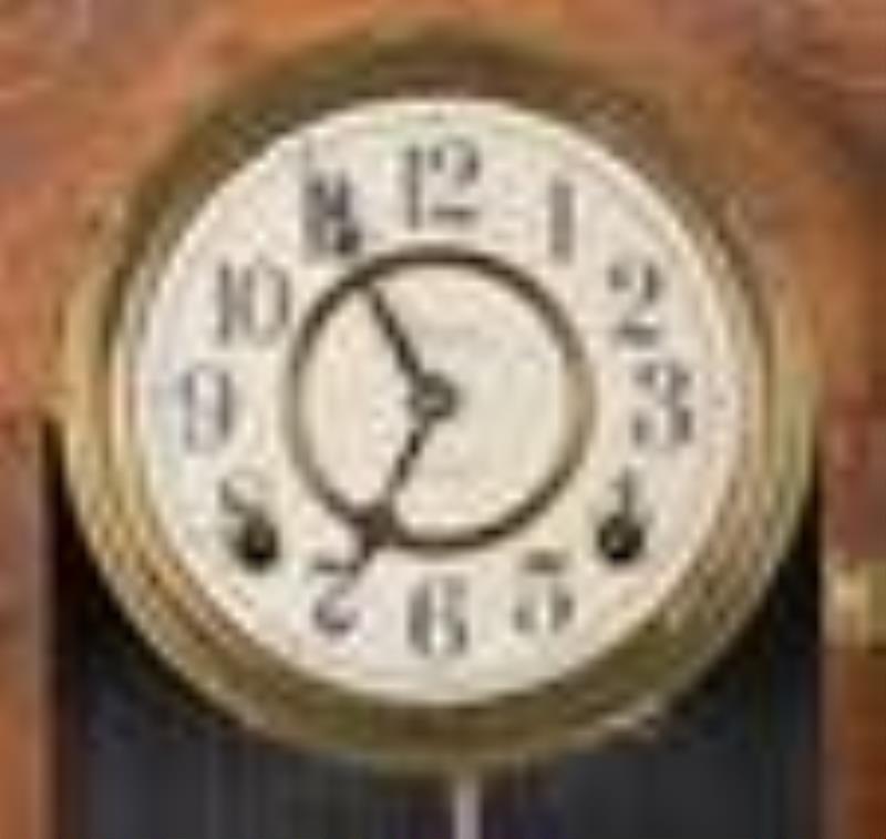 E. Ingraham & Co. Klondike shelf clock for Butler Brothers